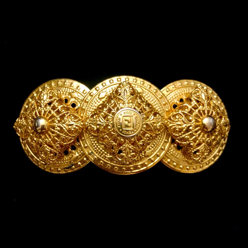 Authentic Fendi Hair Clip